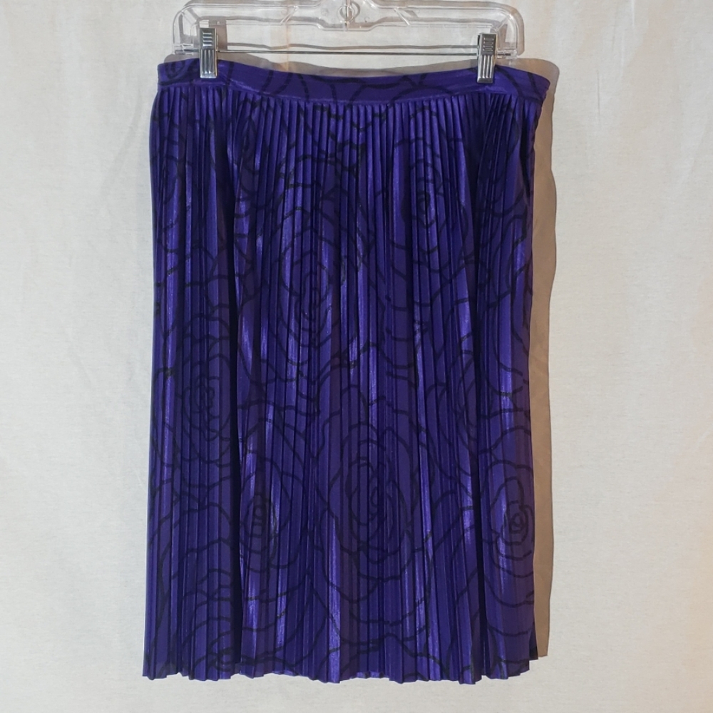 Oscar De La Renta Pleated Skirt
